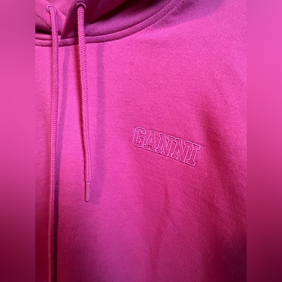 GANNI Software Isoli Oversized-Hoodie S/M - Picture 2 of 5
